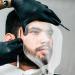 TOVINANNA Hairspray Mask Clear Barber Salon Faces Shield Plastic Hairdressing Haircut Faces Mask Eyes Protector Cover - Buy Online on GoSupps.com