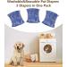 Premium Washable Belly Bands for Male Dogs - 3 Pack | Dog Diapers & Belly Bands (Medium Blue Jeans) - Buy Online on GoSupps.com