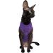 Kotomoda Cat's T-shirt Purple - Black stripes (S) S Purple - Buy Online on GoSupps.com