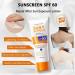 Face Sunscreen Sun Cream Spf 60 - Anti Aging Tinted Sunscreen for Face High Protection Against UVA & UVB Spf Face Moisturiser - Powerful Full Body Sun Protection Lightweight Gel Sunscreen For Face - Buy Online on GoSupps.com