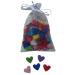 Florex florex Sheep's Milk Mini Heart Soap 50 Mixed Soap Sweets