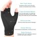 Copper Compression Arthritis and Workout Fingerless Gloves - Medium Size, Ideal for Computer Typing and Daily Use - Buy Online on GoSupps.com