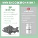 2 Pack Iron Fish Natural Iron Supplement for Anemia & Vegans Effective & Safe Cooking Tools Add to Food and Water Reduces Risk of Iron Deficiency - Buy Online on GoSupps.com