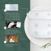 Luxury Bathtub Pillow with 6 Non-Slip Suction Cups - Soft, Extra Thick, and Supportive Head, Neck, and Shoulder Cushion - Ideal for Soaking Tub, Shower, and Hot Tub - Buy Online on GoSupps.com