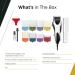 Wahl Professional Super Taper II Clipper - High-Performance Electric Hair Cutting Tool with Adjustable Blade - Silver - International Shipping Available - Buy Online on GoSupps.com