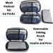 INSULUV Insulin Cooler Travel Case with 4 Ice Packs - Grey | Travel Case for Insulin, Pens, Glucose Meter & Diabetic Supplies - Buy Online on GoSupps.com