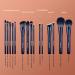 EIGSHOW Professional Makeup Brush Set - 15 Piece Kit for Eye and Face - Blue - Buy Online on GoSupps.com