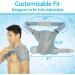 Arctic Flex Shoulder Ice Pack Brace - Cold Reusable Gel Wrap for Tendonitis Relief - Hot Therapy for Rotator Cuff Pain - Compression Support for Dislocated Joints - Gray - Buy Online on GoSupps.com