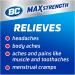 BC Max Strength Fast Pain Relief Powder - Lemonade Flavor, Aspirin & Acetaminophen Dissolve Packs (4 Count, 6 Pack) - Buy Online on GoSupps.com