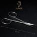 Yumaya Professional Nail Scissors | Extra Fine Stainless Steel & Etui | Perfect for Left & Right-Handed | Skin & Fingernail Scissors - Buy Online on GoSupps.com