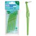 Tepe angle interdental brushes green (ISO size 5: 0.8 mm) / controversial cleaning of interdental spaces even in hard -to -reach areas / 1 x 6 angle interdental brushes single