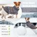 Buy Idepet Winter Dog Sweater - Warm & Stylish Pet Pullovers for Small & Medium Dogs & Cats | Cozy Gray XS Clothing - Buy Online on GoSupps.com
