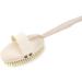 REMOS Natural Bristles Bath & Back Brush with Removable Beechwood Handle - Eco-Friendly Body Care - Buy Online on GoSupps.com