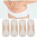 4pcs Breathable Washable Menstrual Pads | Soft Cotton Reusable Sanitary Pads | Skin Color | Absorbent & Portable - Buy Online on GoSupps.com