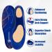 Basketball Shoe Insoles for Men - GED Orthotic Inserts for Plantar Fasciitis Relief & Arch Support | Extra Cushioning for US 11-11.5 - Buy Online on GoSupps.com