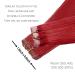 Aison Tape in Hair Extensions 18 Red 100% Remy Human Hair 20pcs 40g/pack - Straight & Thick - Buy Online on GoSupps.com