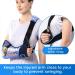Velpeau Arm Sling with Waist Strap - Comfort Duck Print Support Brace for Shoulder Rotator Cuff & Elbow Injuries | Large Right Hand - Buy Online on GoSupps.com