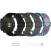 Abanen 22mm Elastic Watch Bands for Garmin Instinct / Instinct 2 Solar, Soft Stretchy Nylon Ultra-light Wristband Strap for Garmin Instinct Tactical / Tide / Esports/ Instinct Solar 4PCS Multicolor