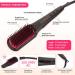 Shop Enhanced Negative Ion Hair Straightener Brush - Anti-Scald Heated Styling Tool for Thick Hair | Portable Electric Ceramic Comb for Women | International Shipping Available - Buy Online on GoSupps.com