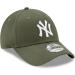 Buy New Era New York Yankees League Essential 9Forty Snapback Cap - Olive | International Shipping Available - Buy Online on GoSupps.com