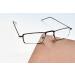 Eyekepper 5 Pack Half-Eye Reading Glasses - Thin Stamped Metal Frames in Gunmetal +2.0 - Stylish & Durable Readers for Men and Women - Buy Online on GoSupps.com
