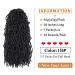 Showjarlly 7 Packs New Faux Locs Crochet Hair - Pre Looped Soft Locs Braiding Hair for Black Women - 1B# 18 Inches - Buy Online on GoSupps.com