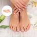 Gel Loop Correctors Set for Women - Toe Straightener Support Tool for Hammertoe Relief and Cushioning - 6pcs - Buy Online on GoSupps.com