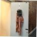 PRETYZOOM 2pcs Hook up Clothes Hanger Door Back Hat Hook White Bathroom Towel Hooks Clothes Hook No Punching - Buy Online on GoSupps.com