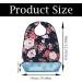 Pretty Roses Chic Floral Adult Bib for Elderly | Washable & Reusable with Snaps | Eating & Drinking Aid for Senior Women - Buy Online on GoSupps.com