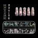Savita 3D Acrylic Butterfly Flowers for Nails - 60pcs, 12 Sizes - DIY Nail Art Charms for Flat Nails - Colorful Flash - Jewelry Making Accessories - Buy Online on GoSupps.com