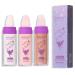 3PCS Polvo De Hadas  Body Glitter Body Brightens Three-Dimensional Natural Face Blusher Fairy Highlight Patting Powder