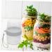 Alipis 1pc Box Food Supplement Box Crisper Container Storage Container Storage Rack Baby Double Layer - Buy Online on GoSupps.com