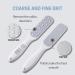 Callus Remover Foot File - Quick 3-Minute Home Spa Foot Care | Wonder Pedi Rasp & Scrubber for Smooth Heels - Buy Online on GoSupps.com