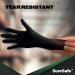 SURESAFE Black Gloves Disposable 5 Mil Nitrile Gloves Latex Free Disposable Gloves Food Grade Gloves Mechanic Gloves X-Large Box of 100 - Buy Online on GoSupps.com