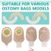 Ostomy Barrier Strips Pack of 20 - Elastic Latex-Free Hydrocolloid Extenders for Colostomy Bags - Waterproof Half Rings for Secure Sealing - Buy Online on GoSupps.com