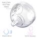 Inttero Baby Bottle with Anti Colic System - 6oz / 2-Pack (Cute Blue) - Buy Online on GoSupps.com