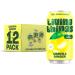 Living Things Prebiotic Soda - Gut Health & Low Calorie Drink - 12 x 330ml Cans - High in Fibre - Lemon & Ginger