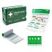 Company association new DIN 13157: 2021 complete package Basic Plus with wall bracket-first aid box-first aid box-association box-including registration block first aid guide + seal sticker Company association + registration block + first aid instructions