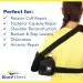 Buy Brace Direct Shoulder Immobilizer with Abduction Sling - Injury Support for Dislocations Rotator Cuff & Post Surgery - Buy Online on GoSupps.com