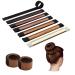 7 Pack Donut Bun Maker Hair Accessories Hair Bun Making Styling Fashion Hair Styling Disk DIY Hair Styling Tool for Women and Girls (7 Colors)