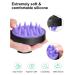 HEETA Hair Shampoo Brush - Soft Silicone Scalp Massager for Effective Scalp Care (Black) - Buy Online on GoSupps.com