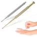 2 pieces of acupressure pen and meridian pencil acupuncture stick acupressure pen massage pen set stainless steel and copper acupressure stick tools for face ears soles soles acupuncture points