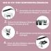 Individual Eyelash Clusters - C Curl 10mm | 72pcs DIY Eyelash Extensions | Honey 01-C-10mm - Buy Online on GoSupps.com