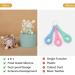 BEBE MODERNO Educational Space Teether (Tan) - Interactive Baby Teether & Rattle Toy for 0-6 Months - Montessori & Sensory Development - Travel Essential - Buy Online on GoSupps.com