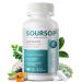 Soursop Graviola Capsules 11 in 1 with Moringa Black Seed Turmeric Extract Soursop Leaf & Fruit Supplement for Immune System Antioxidant Gut Health Support High Absorption 90 Capsules natural