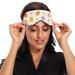 Haskirky Light Blocking Breathable Eye Mask for Men and Women - Perfect for Travel, Yoga, Meditation, and Office - Adjustable and Comfortable Design for Deep Sleep - Buy Online on GoSupps.com