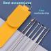 Ear Cleaner EarWax Cleaner Tool Set The Most Professional Ear Cleaning Master EarWax Cleaner Tool Set Ear Wax Cleaner EarWax Removal Kit with PU Leather Case (01) - Buy Online on GoSupps.com