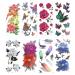 Temporary 8 Sheets Supplies Long Lasting for Women
