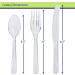 Party Dimensions 300 Count Clear Cutlery Combo Box - Buy Online on GoSupps.com