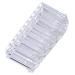 Eyeliner Clip Organizer Lip Liner Organizer 26 Slot Transparent Makeup Brush Holder for Bedroom Bathroom Or Powder Room for Girls
